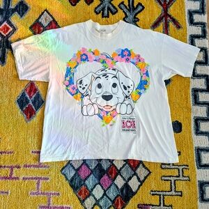 101 Dalmatians -Vintage -  Big Heart T-shirt